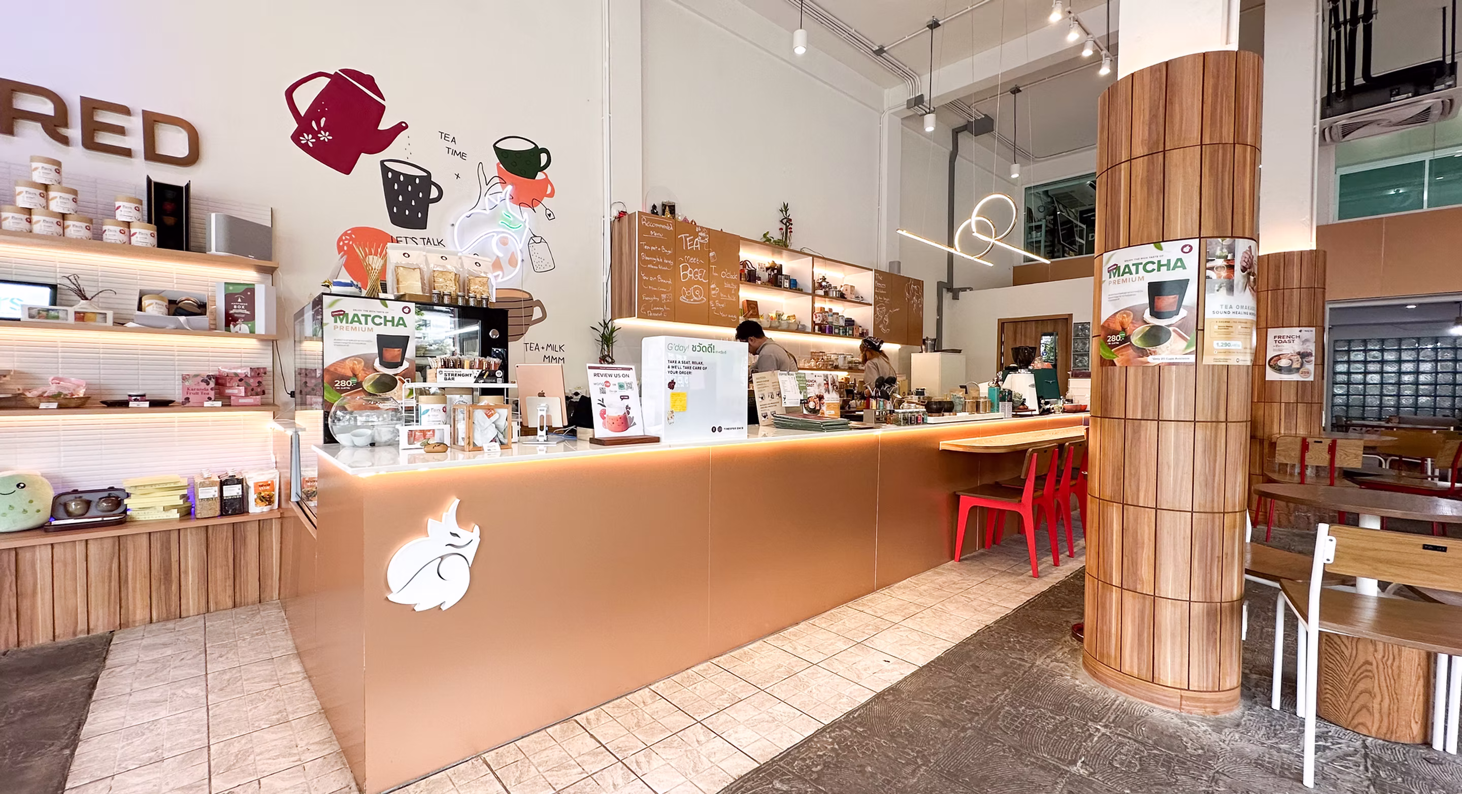 T'IN cafe interior